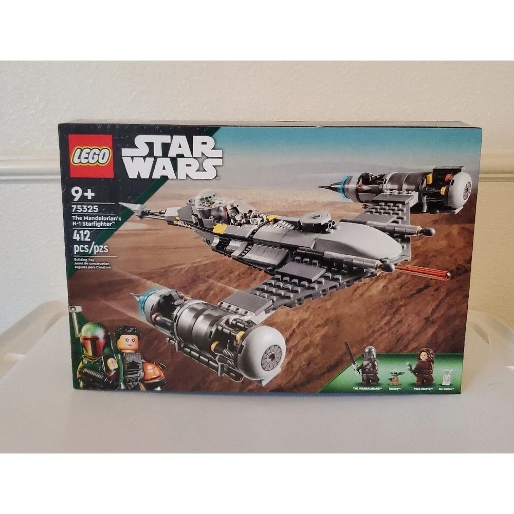 LEGO Star Wars 75325 The Mandalorian's N-1 Starfighter Set 412 Pcs New Sealed